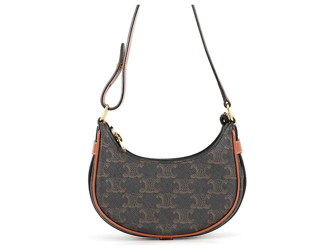 Céline Celine Triomphe Ava Mini Leather Handbag