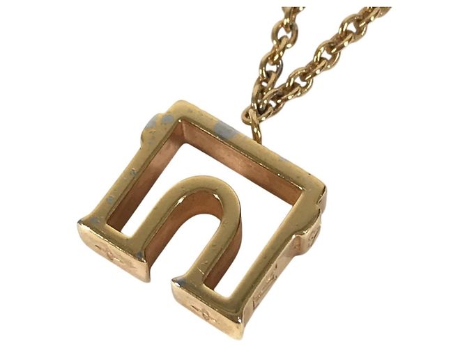 Collar Louis Vuitton Oro Dorado