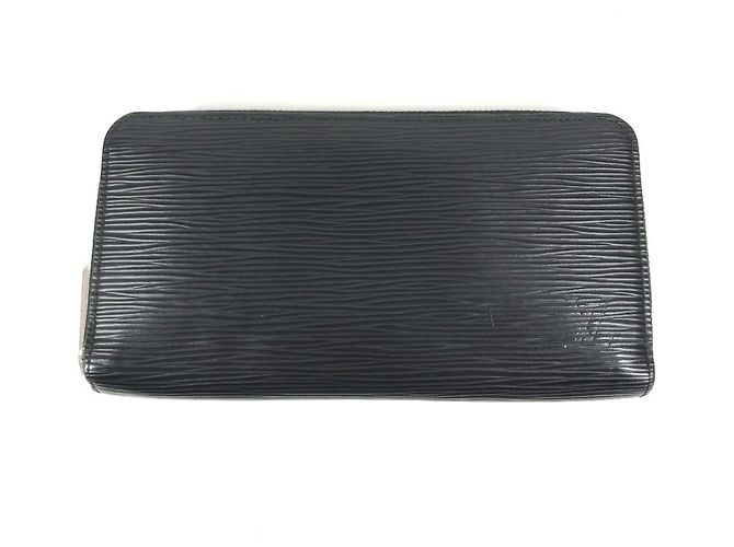Cartera Larga Louis Vuitton Epi Zippy Negro