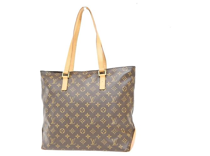 Louis Vuitton Cabas Mezzo Monogram Canvas Marron
