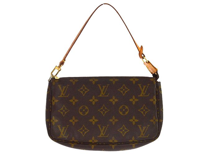 Louis Vuitton Pochette Accessoires NM Monogram Canvas Marrone