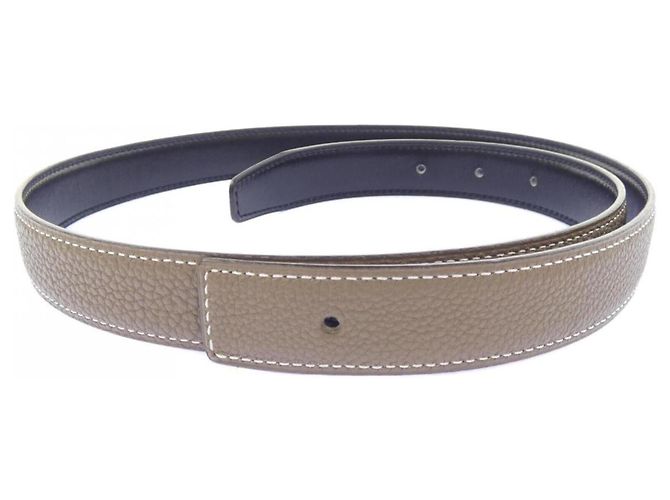 Hermès Hermes HERMES 24mm Reversible Belt Brown Black