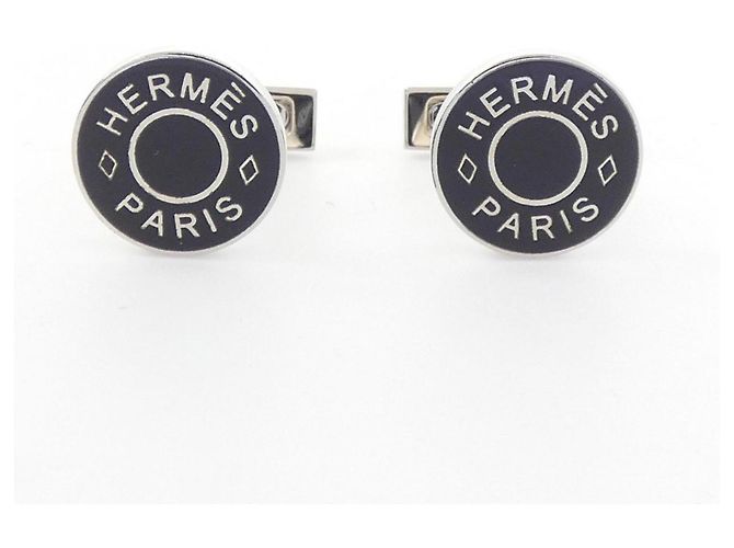 Hermès Hermes Black Cufflinks