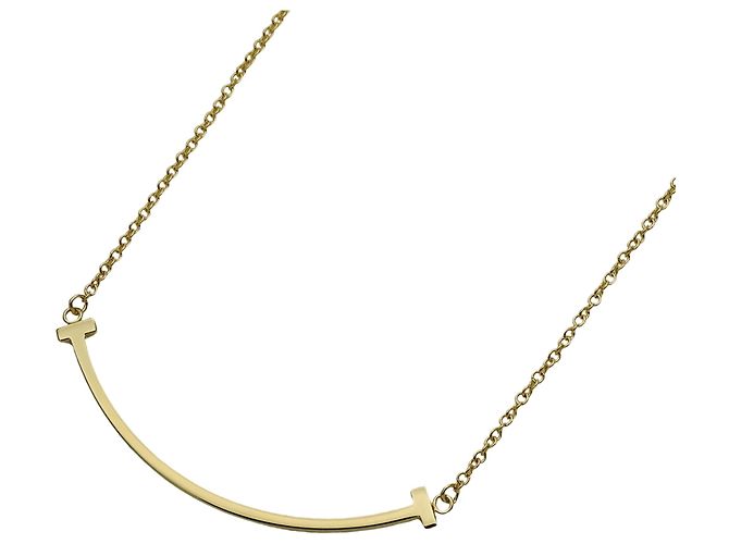 Autre Marque Collana Tiffany & Co. Smile Small in oro giallo D'oro