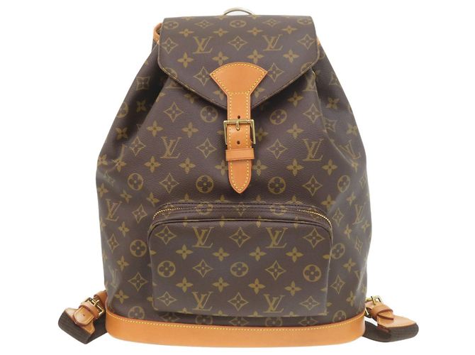 Louis Vuitton Montsouris GM Monogram Backpack Brown