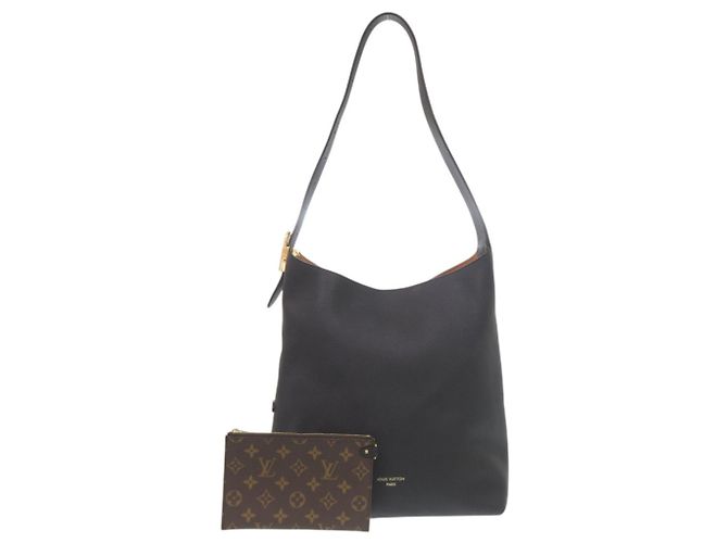 Sac à main Louis Vuitton Low Key Hobo MM Marron Noir