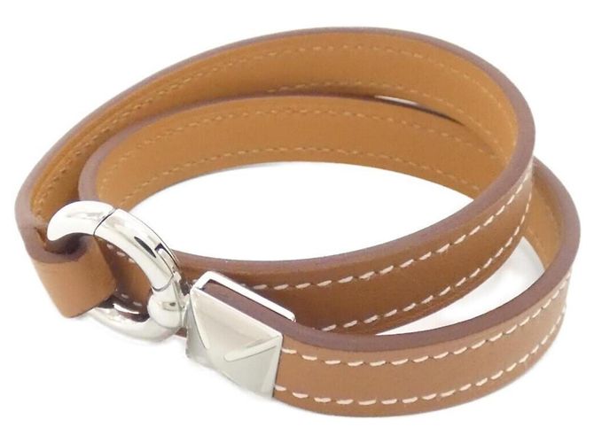 Hermès Pulseira Hermes Medor XO Marrom
