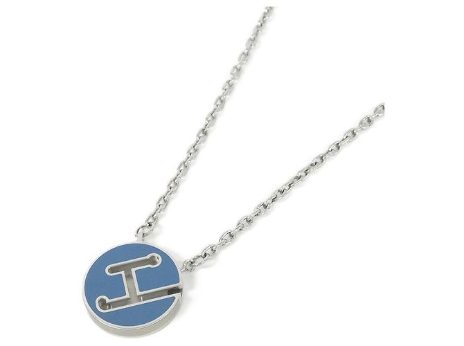 Hermès Colar Hermes Labyrinth Azul