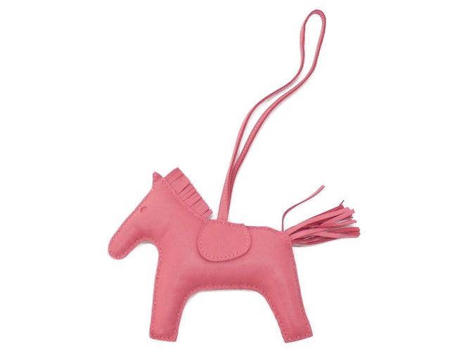 Hermès Hermes Rodeo Accessory Bag Charm Rose