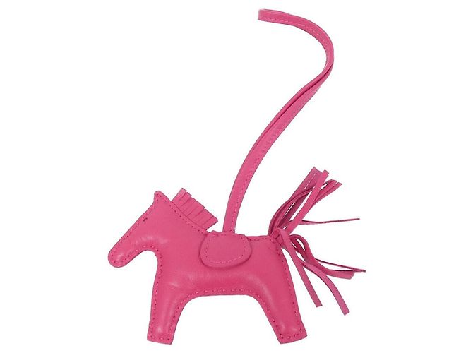 Hermès Rodeo Accessory Bag Charm PM Rosa