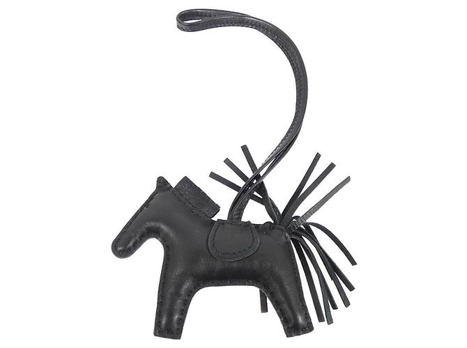 Hermès Hermes Rodeo Accessory Bag Charm PM Black