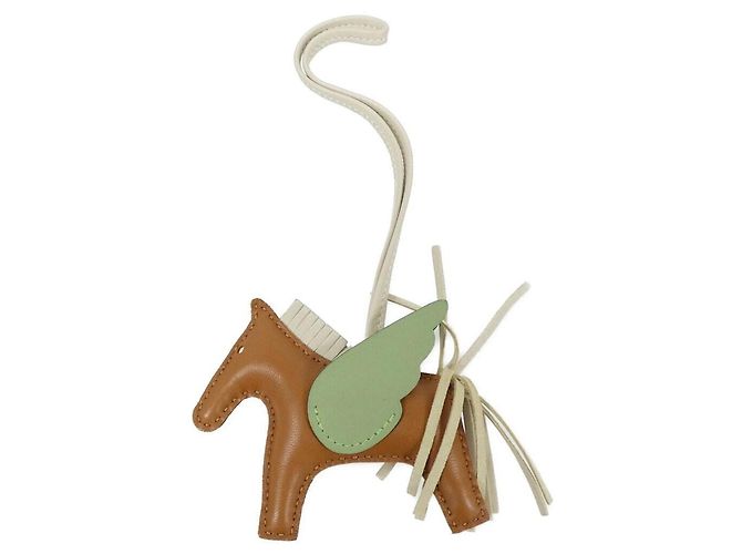 Hermès Hermes Rodeo Pegasus Handbag Charm PM Marrone