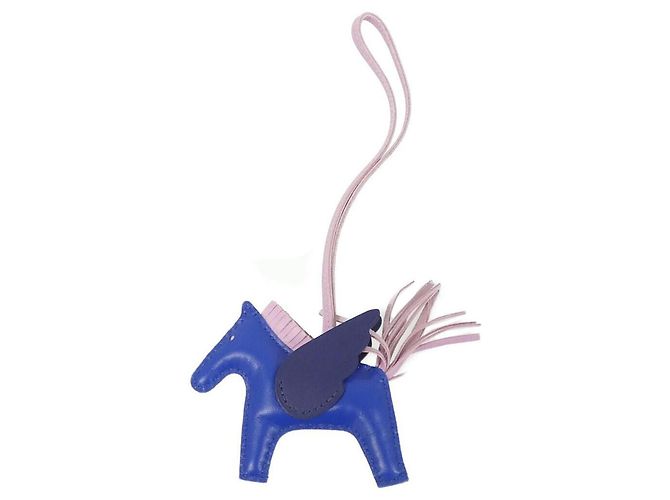 Hermès Hermes Rodeo Pegasus Bag Charm Blue