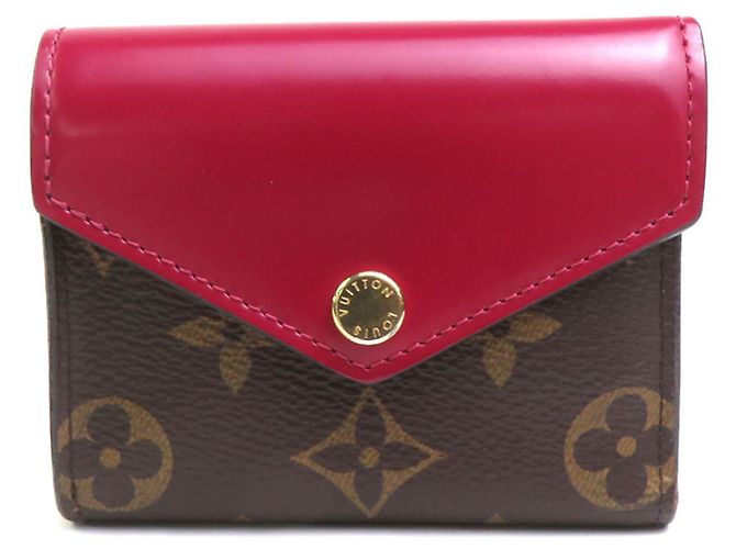 Louis Vuitton Monogram Fuchsia Tri-fold Wallet Fuschia