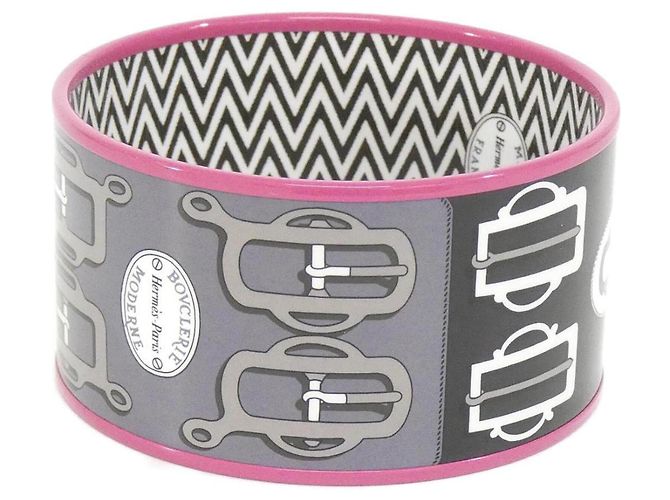 Hermès Hermes Black and White Bangle