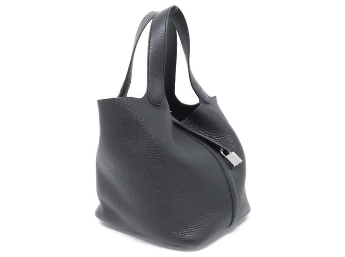 Hermès Borsa Hermes Picotin Lock MM Nero