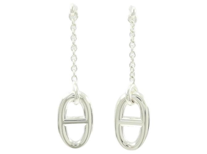 Hermès Orecchini a goccia Hermes Farandole Silver Argento