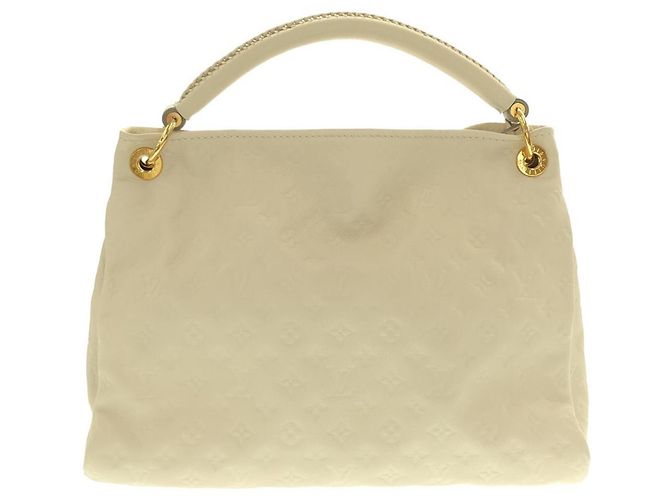 Bolsa de Ombro Louis Vuitton Monogram Empreinte Artsy MM Branco