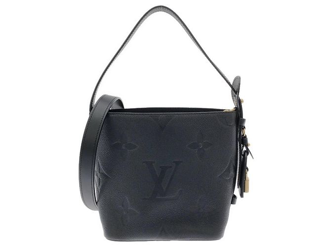 Louis Vuitton Monogram Empreinte All In BB Handtasche Schwarz