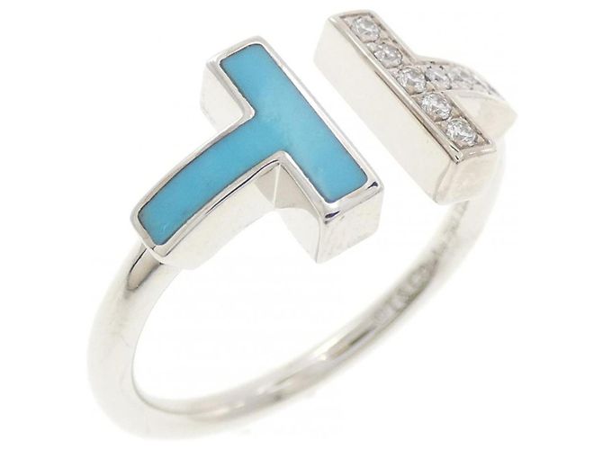 Autre Marque Anello Tiffany T Wire Band Ring