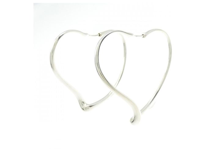 Autre Marque Orecchini a cerchio Tiffany Open Heart