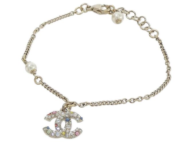 Bracciale con ciondoli multicolore Chanel
