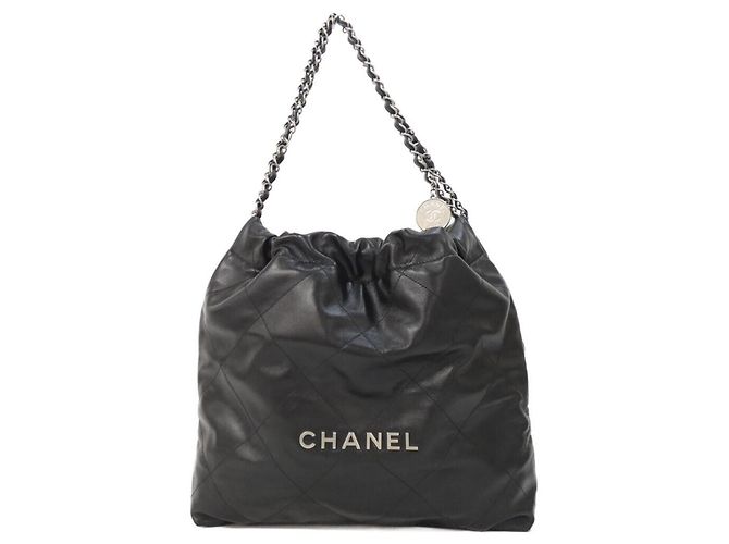 Borsa a tracolla Chanel 22 Line AS3261 Nero