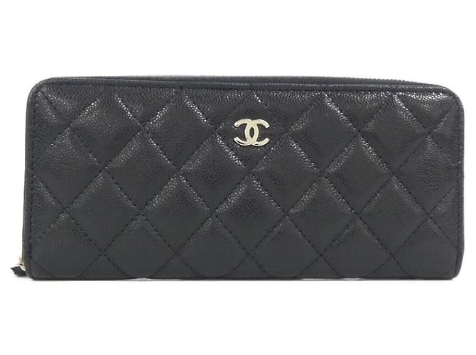 Chanel Timeless Classic Line AP5181 Wallet Black