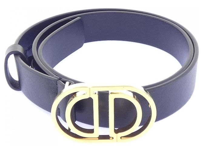 Cinto Standard Christian Dior Preto