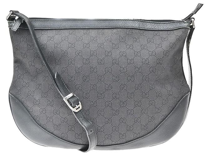Borsa a tracolla Gucci in tela Nero