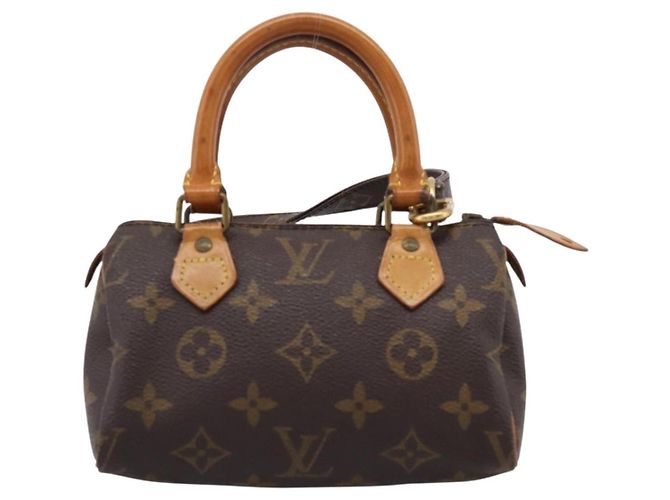 Louis Vuitton Speedy Mini HL Monogram Canvas Marron