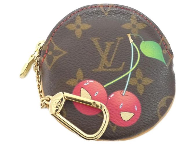Monedero Louis Vuitton Monogram Cherry Castaño