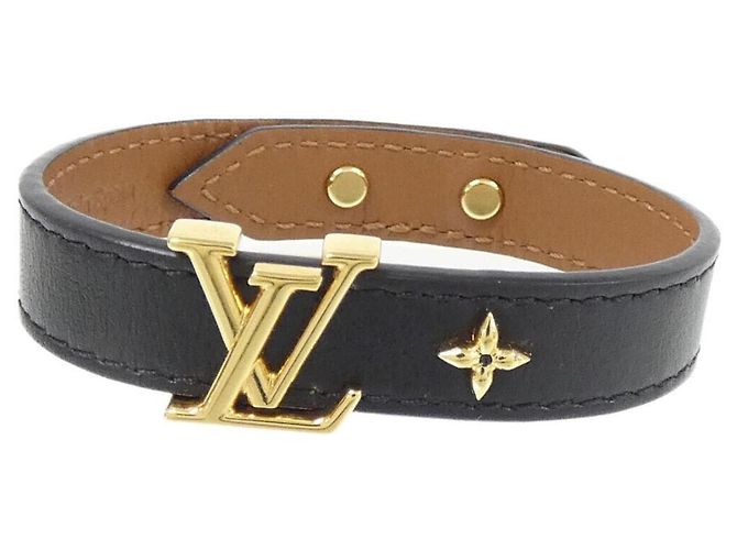 Bracciale con charm Louis Vuitton Nero