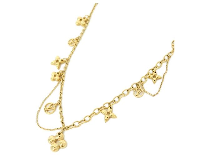 Colar Blooming Louis Vuitton Dourado
