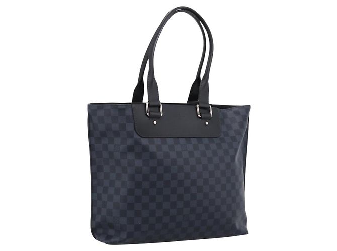 Borsa Cabavayage LOUIS VUITTON Damier Cobalt N41397 LV Auth 207570
