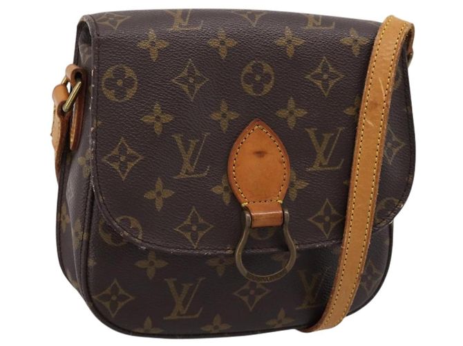 LOUIS VUITTON Monogram Saint Cloud MM Shoulder Bag M51243 LV Auth 206877 Monogramme