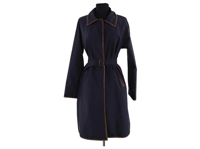 Parka azul Prada