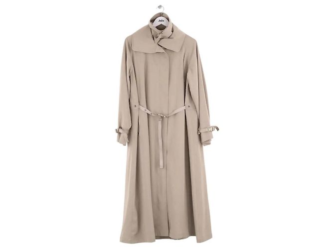 Gabardina Balmain Caqui