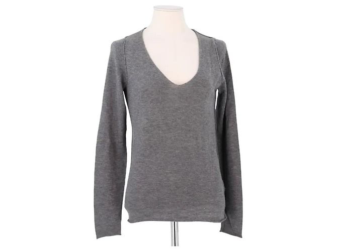 Camisola de lã cinza Zadig & Voltaire