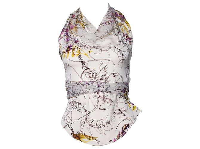 Autre Marque Diane Von Furstenberg, top floreale