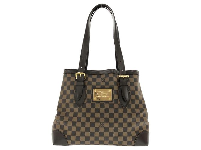 Borsa Louis Vuitton Damier Hampstead MM Damier ebene
