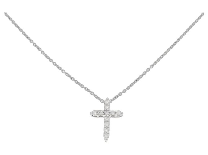 Autre Marque Tiffany Kreuz Halskette