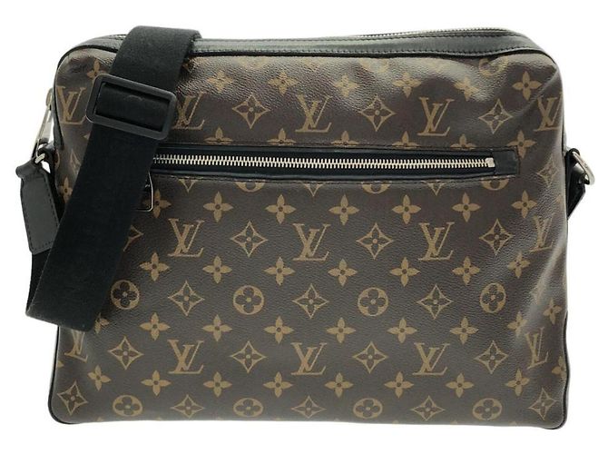 Bolsa de Ombro Louis Vuitton Monogram Macassar Torres Marrom
