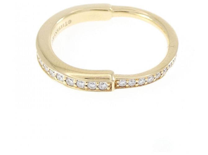 Autre Marque Tiffany & Co. 18K Yellow Gold Rock Ring