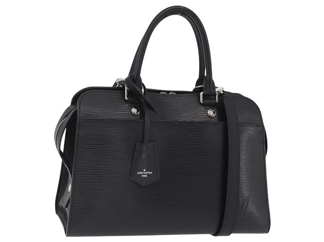 Louis Vuitton Vaneau Epi Leather MM Noir