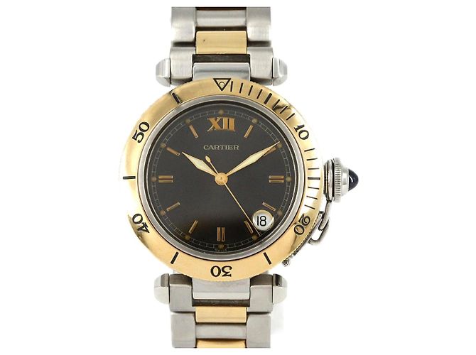 Reloj automático Cartier Pasha de Bronger Two-Tone