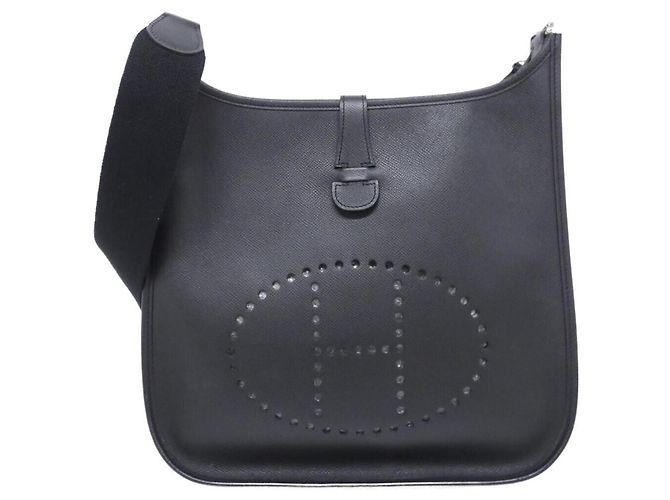 Hermès Borsa a tracolla Hermes Evelyne II GM Nero