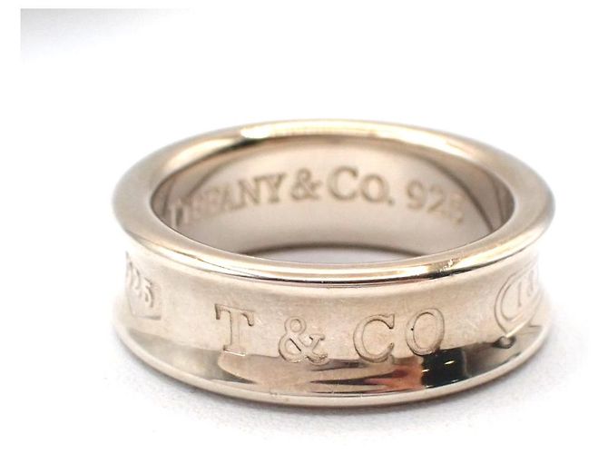 Tiffany & Co. 1837 Band Sterling Silver Medium Silber