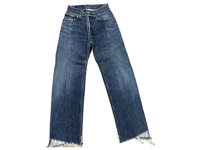 Vêtements Vetements Jeans de Denim Colección Hiver 2017 Azul