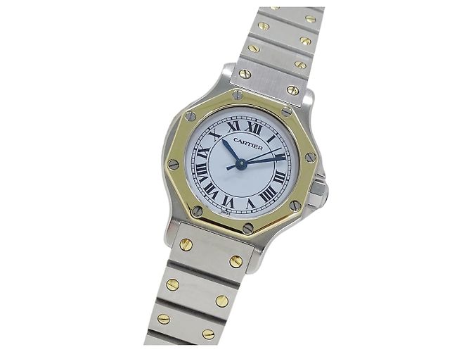Orologio automatico Cartier Santos Octagon SM da donna
